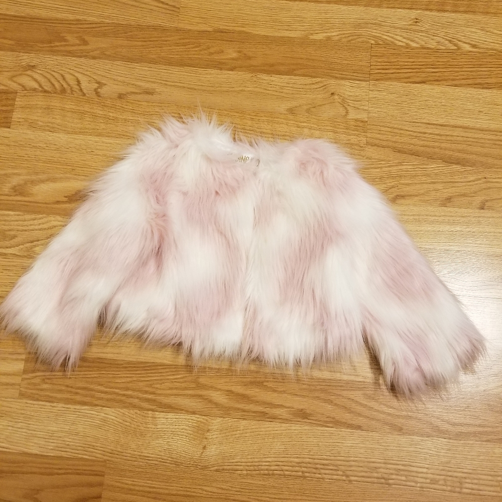 Faux fur coat